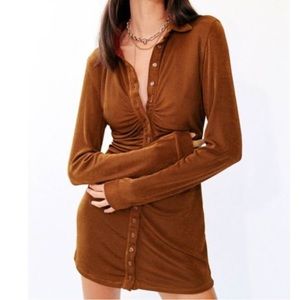 BNWT With Jean Andy Dress - Chocolate